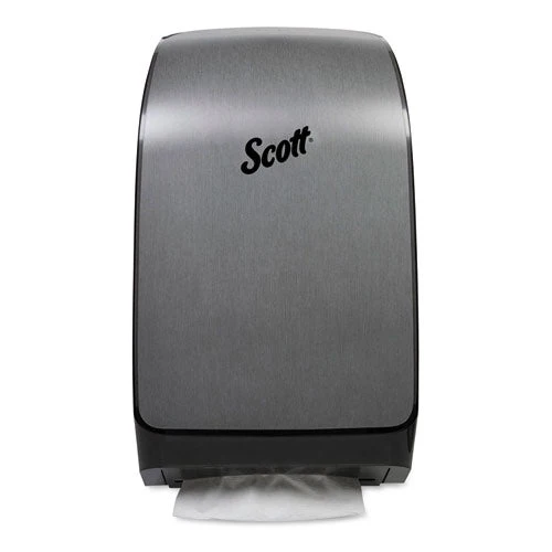 Mod* Scottfold* Towel Dispenser, 10.6 X 5.48 X 18.79, Brushed Metallic - Image 1