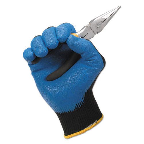 G40 Foam Nitrile Coated Gloves, 230 Mm Length, Medium/size 8, Blue, 12 Pairs - Image 3