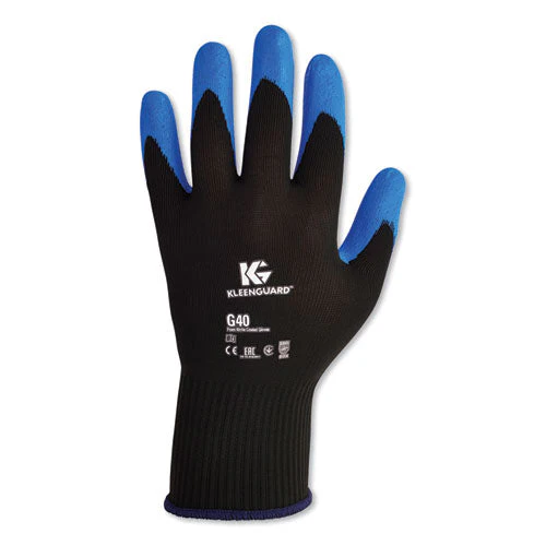 G40 Foam Nitrile Coated Gloves, 240 Mm Length, Large/size 9, Blue, 12 Pairs - Image 1