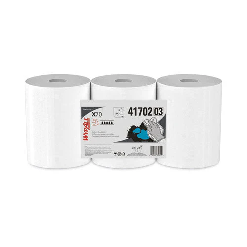 X70 Cloths, Center-pull, 9.8 X 12.2, White, 275/roll, 3 Rolls/carton - Image 1