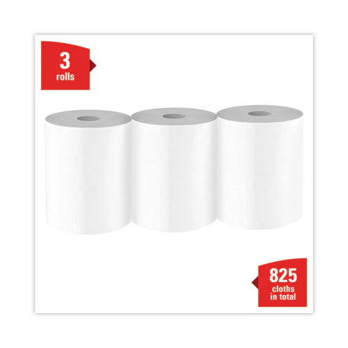 X70 Cloths, Center-pull, 9.8 X 12.2, White, 275/roll, 3 Rolls/carton - Image 2