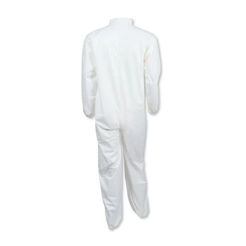 A40 Coveralls, Elastic Wrists/ankles, X-large, White - Image 2