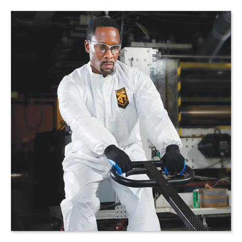 A40 Coveralls, Elastic Wrists/ankles, X-large, White - Image 3