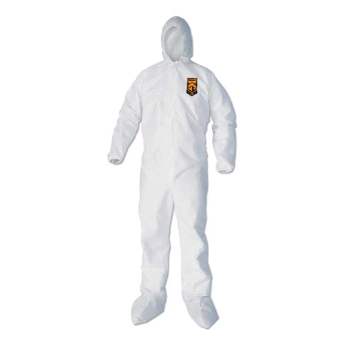 A40 Elastic-cuff, Ankle, Hood And Boot Coveralls, 2x-large, White, 25/carton - Image 1
