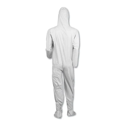 A40 Elastic-cuff, Ankle, Hood And Boot Coveralls, 3x-large, White, 25/carton - Image 3