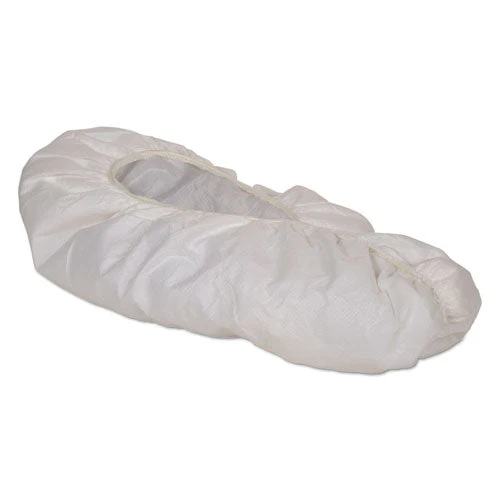 A40 Shoe Covers, One Size Fits All, White, 400/carton - Image 1