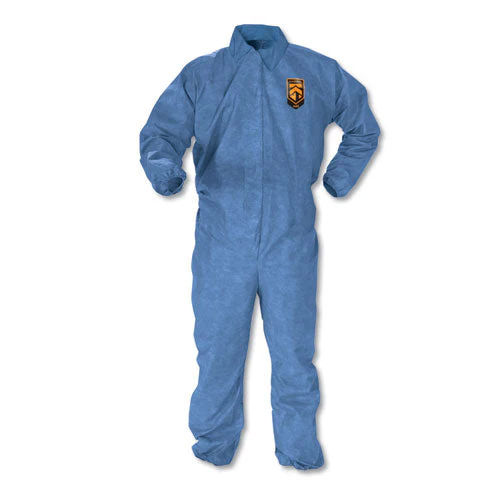 A60 Elastic-cuff, Ankle And Back Coveralls, 2x-large, Blue, 24/carton - Image 1