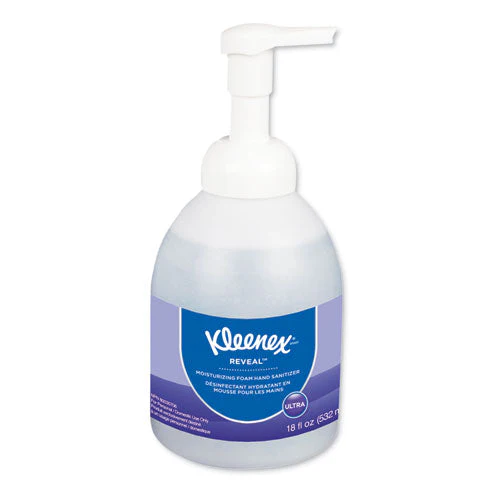 Reveal Ultra Moisturizing Foam Hand Sanitizer, 18 Oz Bottle, Fragrance-free - Image 1