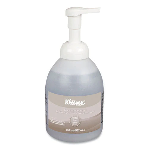 Alcohol-free Foam Hand Sanitizer, 18 Oz Pump Bottle, Fragrance-free, 4/carton - Image 2