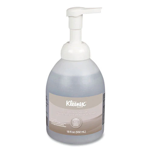 Alcohol-free Foam Hand Sanitizer, 18 Oz Pump Bottle, Fragrance-free - Image 1