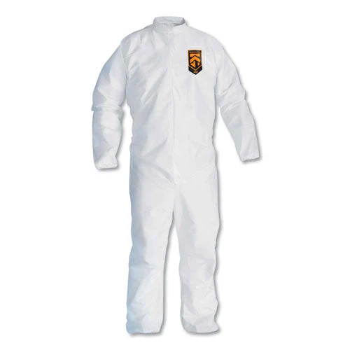 A30 Elastic-back Coveralls, White, X-large, 25/carton - Image 1
