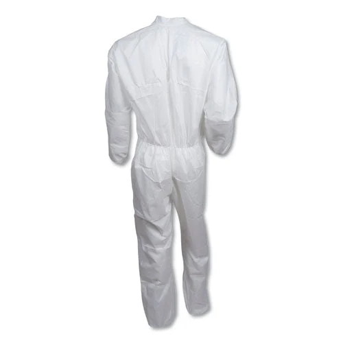 A30 Elastic-back Coveralls, White, X-large, 25/carton - Image 2
