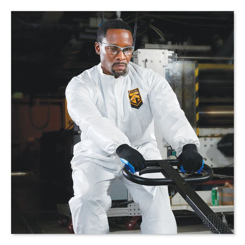 A30 Elastic-back Coveralls, White, X-large, 25/carton - Image 3