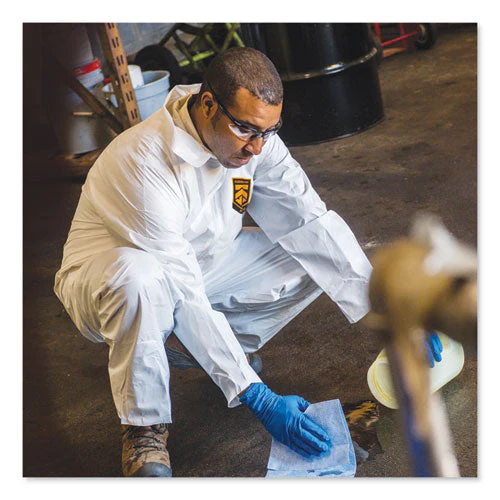 A30 Elastic-back And Cuff Coveralls, Large, White, 25/carton - Image 3
