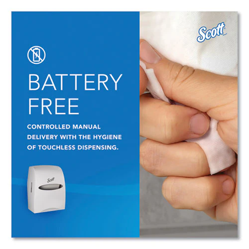 Essential Manual Hard Roll Towel Dispenser, 13.06 X 11 X 16.94, White - Image 3