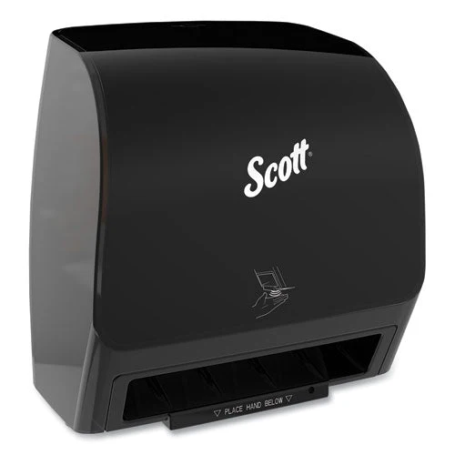 Slimroll Electronic Towel Dispenser, 12 X 7 X 12, Black - Image 1