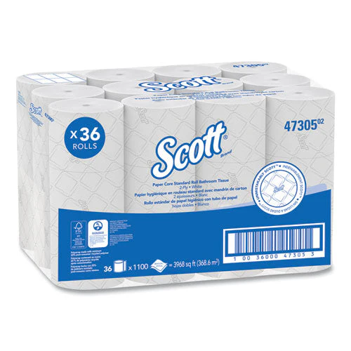 Pro Small Core High Capacity/srb Bath Tissue, Septic Safe, 2-ply, White, 1,100 Sheets/roll, 36 Rolls/carton - Image 1