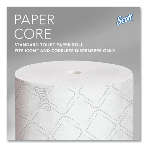Pro Small Core High Capacity/srb Bath Tissue, Septic Safe, 2-ply, White, 1,100 Sheets/roll, 36 Rolls/carton - Image 3