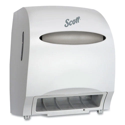 Essential Electronic Hard Roll Towel Dispenser, 12.7 X 9.57 X 15.76, White - Image 1