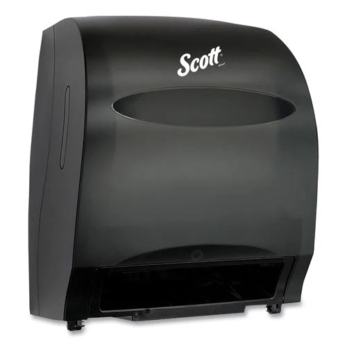 Essential Electronic Hard Roll Towel Dispenser, 12.7 X 9.57 X 15.76, Black - Image 1