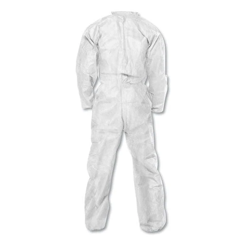 A20 Breathable Particle-pro Coveralls, Zip, Large, White, 24/carton - Image 3