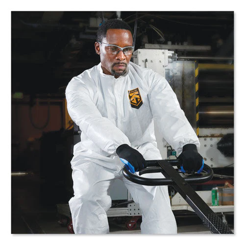 A20 Breathable Particle Protection Coveralls, Zip Closure, X-large, White - Image 3