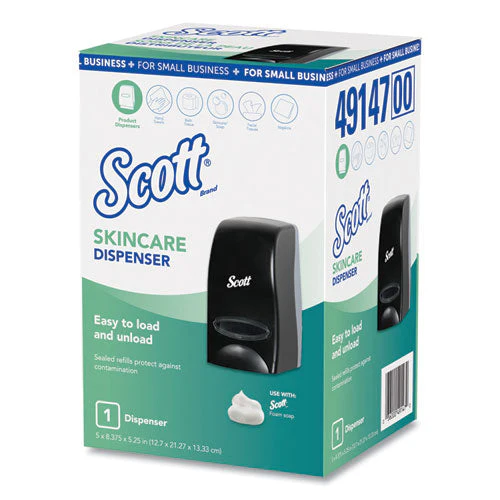 Essential Manual Skin Care Dispenser, For Small Business, 1,000 Ml, 5.43 X 4.85 X 8.36, Black - Image 3