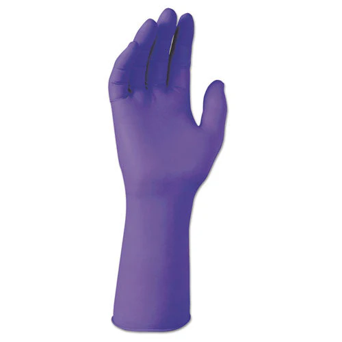 Purple Nitrile Exam Gloves, 310 Mm Length, X-large, Purple, 500/carton - Image 1