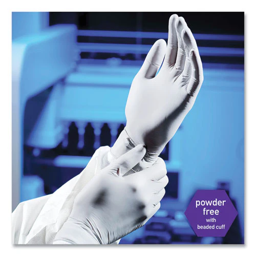 Sterling Nitrile Exam Gloves, Powder-free, Gray, 242 Mm Length, X-large, 170/box - Image 2