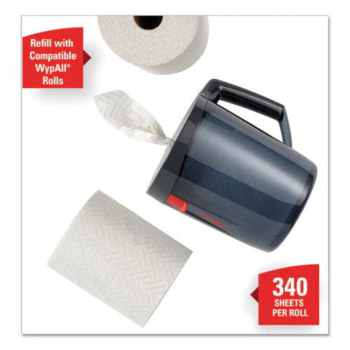 Reach Towel System Dispenser, 9.5 X 7 X 8.75, Black/smoke - Image 2
