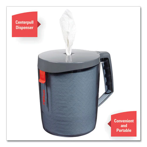 Reach Towel System Dispenser, 9.5 X 7 X 8.75, Black/smoke - Image 3