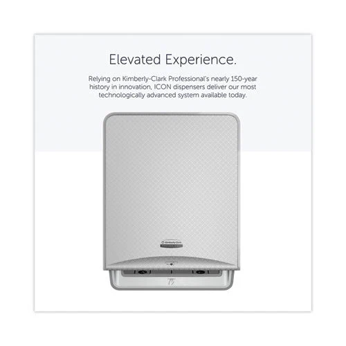 Icon Automatic Roll Towel Dispenser, 20.12 X 16.37 X 13.5, Silver Mosaic - Image 2