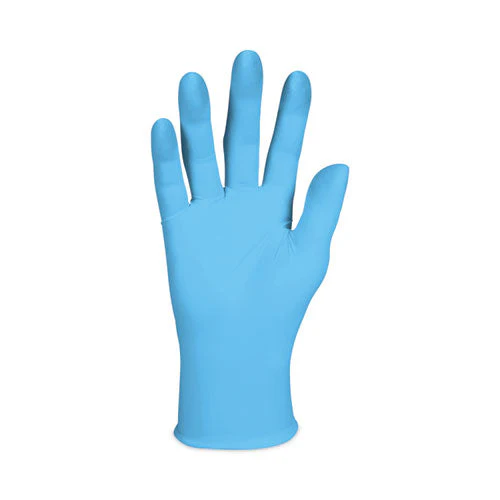 G10 Comfort Plus Blue Nitrile Gloves, Light Blue, X-large, 1,000/carton - Image 1