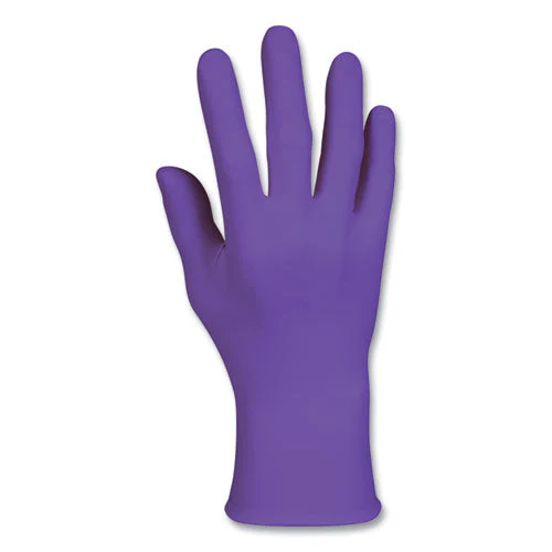 Purple Nitrile Gloves, Purple, 242 Mm Length, Small, 6 Mil, 1,000/carton - Image 1