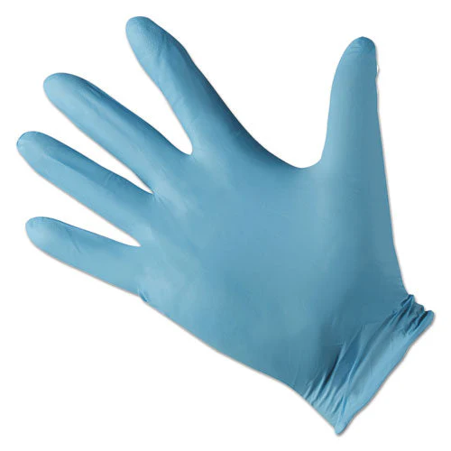 G10 Nitrile Gloves, Powder-free, Blue, 242 Mm Length, Large, 100/box, 10 Boxes/carton - Image 1