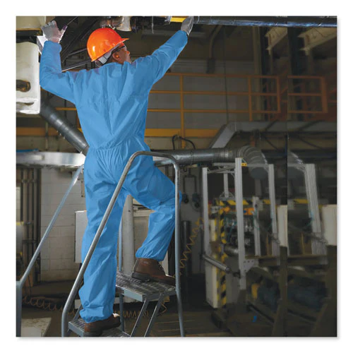 A20 Coveralls, Microforce Barrier Sms Fabric, 2x-large, Blue, 24/carton - Image 2