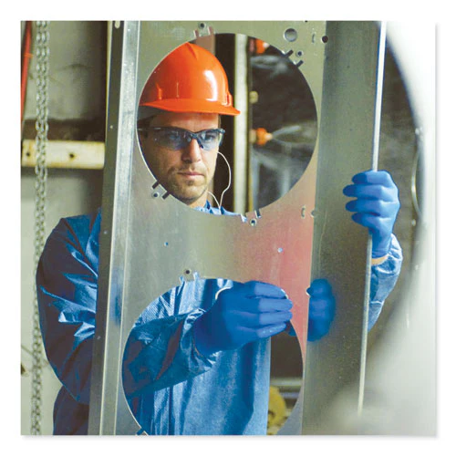 A20 Breathable Particle Protection Coveralls, Medium, Blue, 24/carton - Image 2