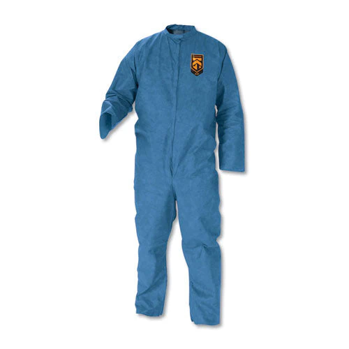 A20 Breathable Particle Protection Coveralls, Large, Blue, 24/carton - Image 1