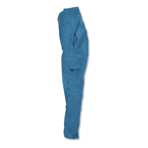 A20 Breathable Particle Protection Coveralls, Large, Blue, 24/carton - Image 3