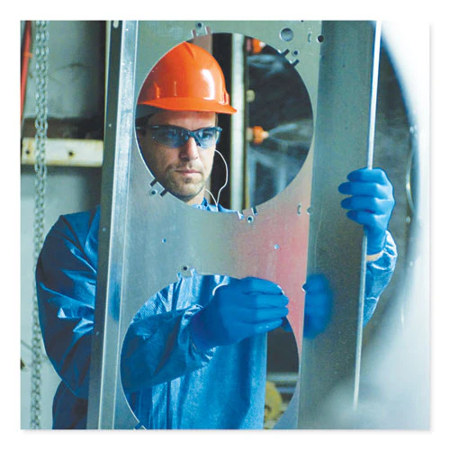 A20 Breathable Particle Protection Coveralls, Large, Blue, 24/carton - Image 2