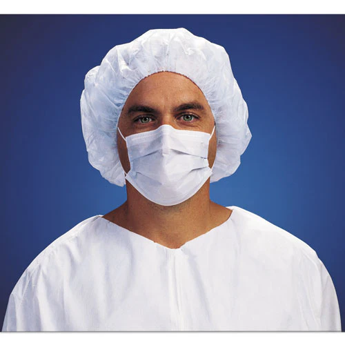 M5 Pleat Style Face Mask With Earloops, Regular, Blue, 50/bag, 10 Bags/carton - Image 1