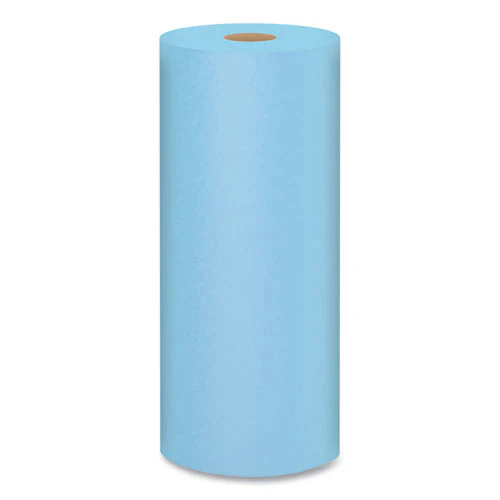 Shop Towels, Standard Roll, 1-ply, 9.4 X 11, Blue, 55/roll, 12 Rolls/carton - Image 3