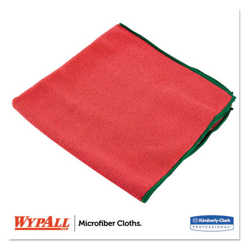 Microfiber Cloths, Reusable, 15.75 X 15.75, Red, 6/pack, 4 Packs/carton - Image 2