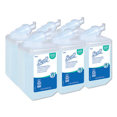 Pro Foam Hair And Body Wash, Floral, 1,000 Ml, Refill, 6/carton - Image 2