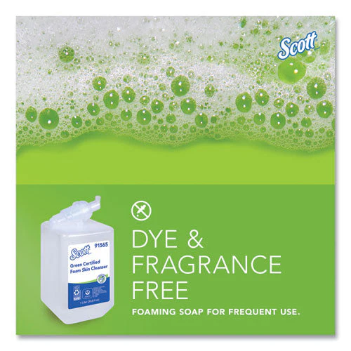 Essential Green Certified Foam Skin Cleanser, Neutral, 1,000 Ml Bottle, 6/carton - Image 2