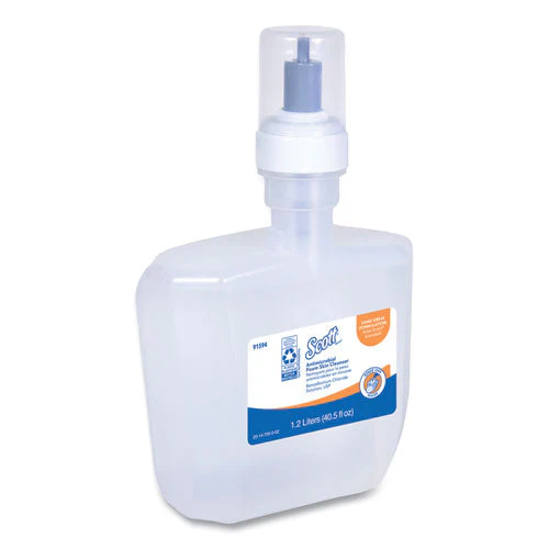 Antimicrobial Foam Skin Cleanser, Fresh Scent, 1,200 Ml, 2/carton - Image 1