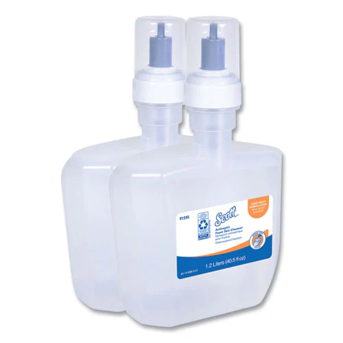 Antiseptic Foam Skin Cleanser, Unscented, 1,200 Ml Refill - Image 1