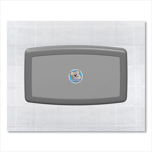 Baby Changing Station, Wall Horizontal Mount, 36.5 X 21.25, Gray - Image 2