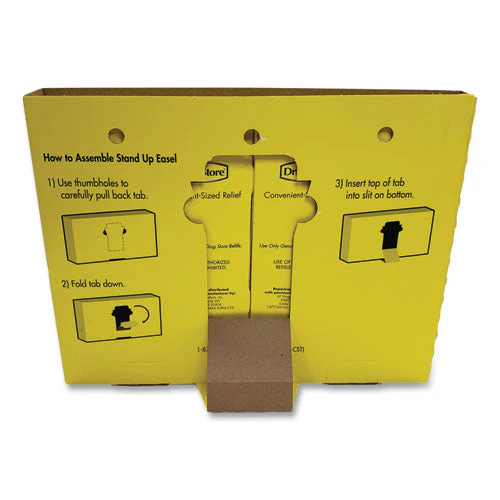 Single-dose Medicine Dispenser, 105-pieces, Plastic Case, Yellow - Image 2