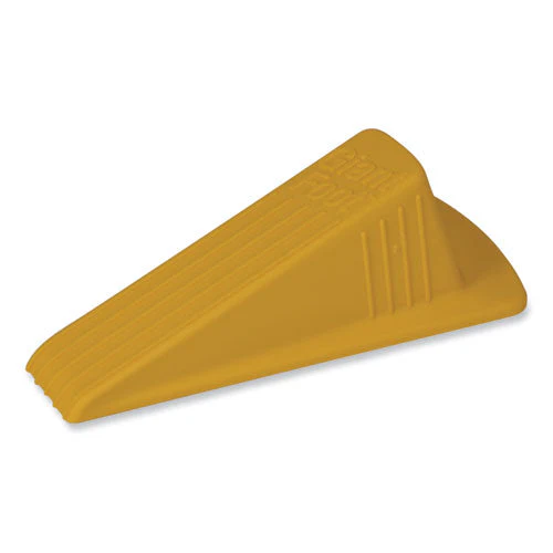 Giant Foot Doorstop, No-slip Rubber Wedge, 3.5w X 6.75d X 2h, Safety Yellow - Image 2